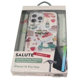 MVMT Salute iPhone 16 Pro Max Case with Italy Theme